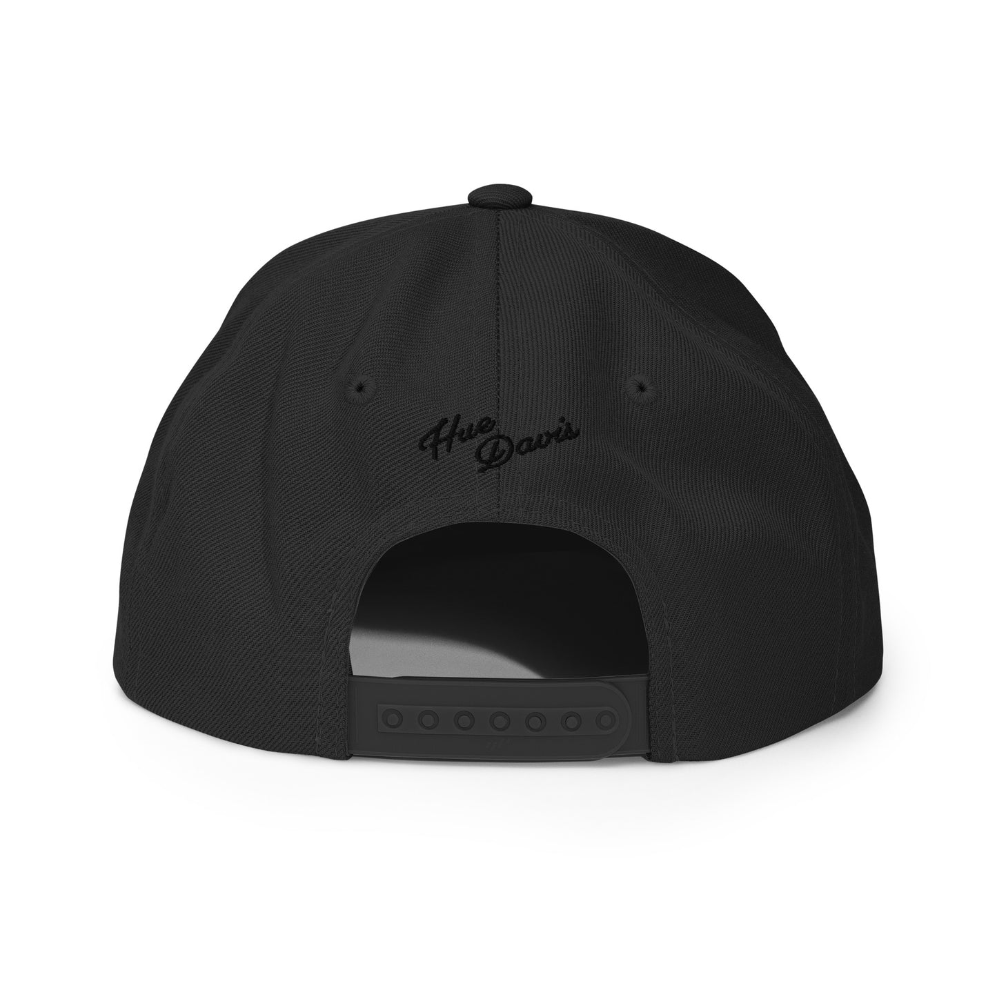 "Eclipse" - BLK - Flat-Bill Snapback Hat