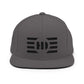 "Eclipse" - BLK - Flat-Bill Snapback Hat