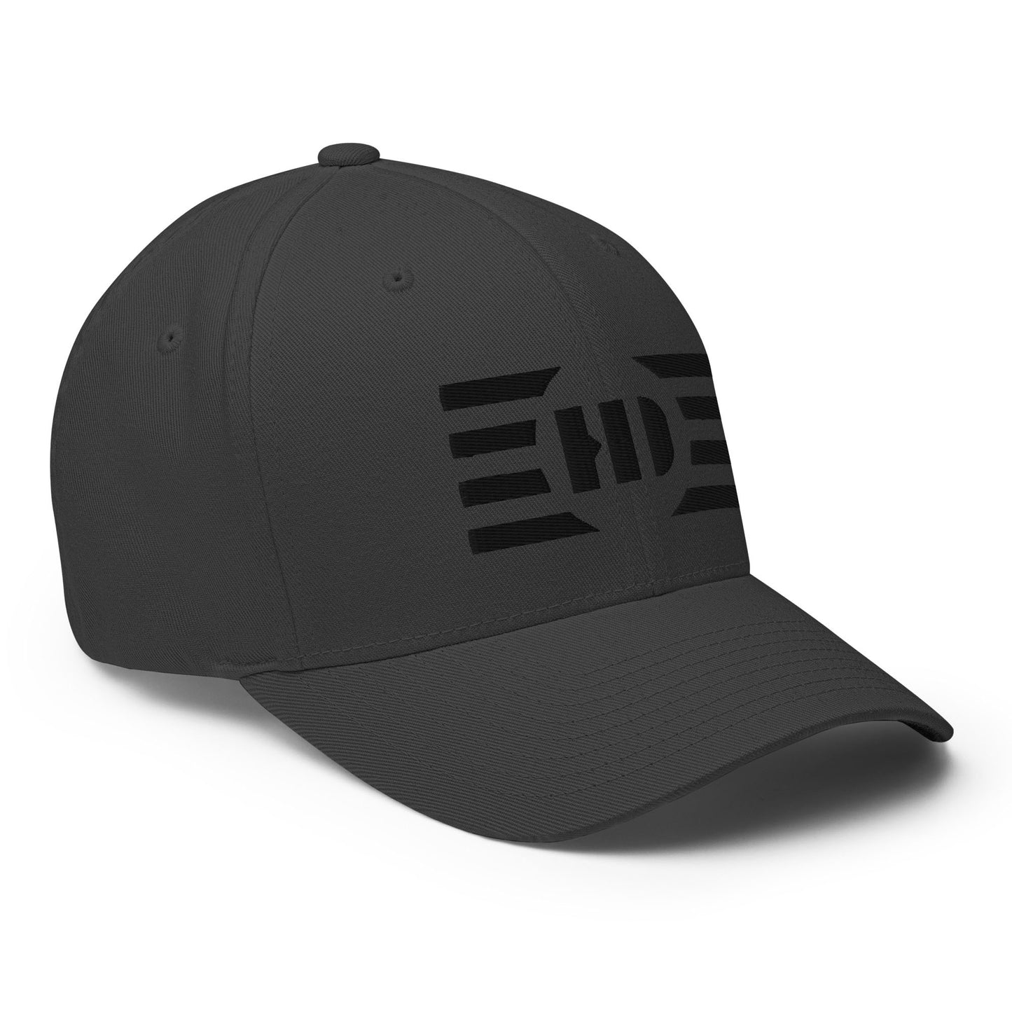 "Eclipse" - BLK - Flex Fit Closed Back Hat