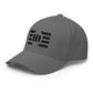 "Eclipse" - BLK - Flex Fit Closed Back Hat