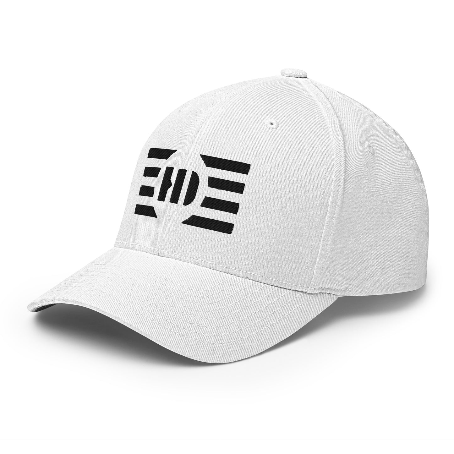 "Eclipse" - BLK - Flex Fit Closed Back Hat