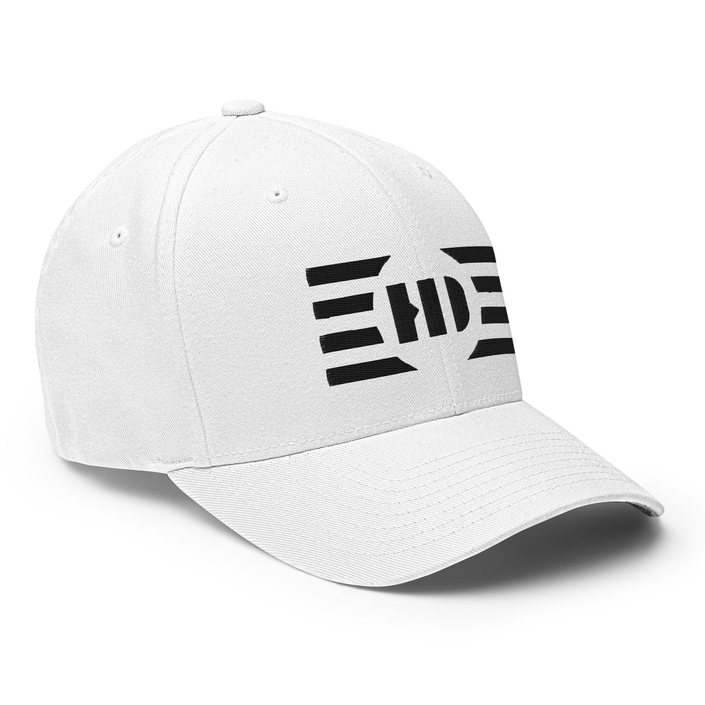 "Eclipse" - BLK - Flex Fit Closed Back Hat