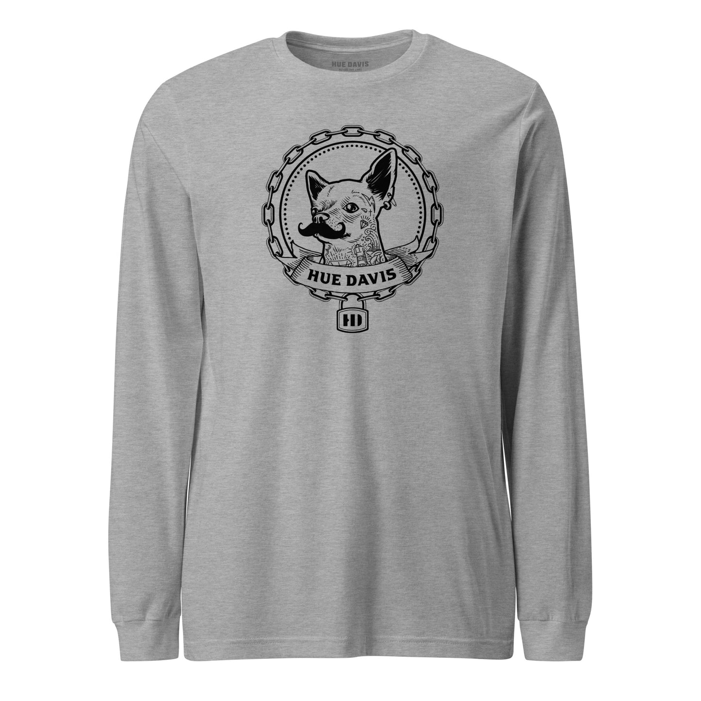 "Rebel Pooch" - Long Sleeve Tee - Regular Fit