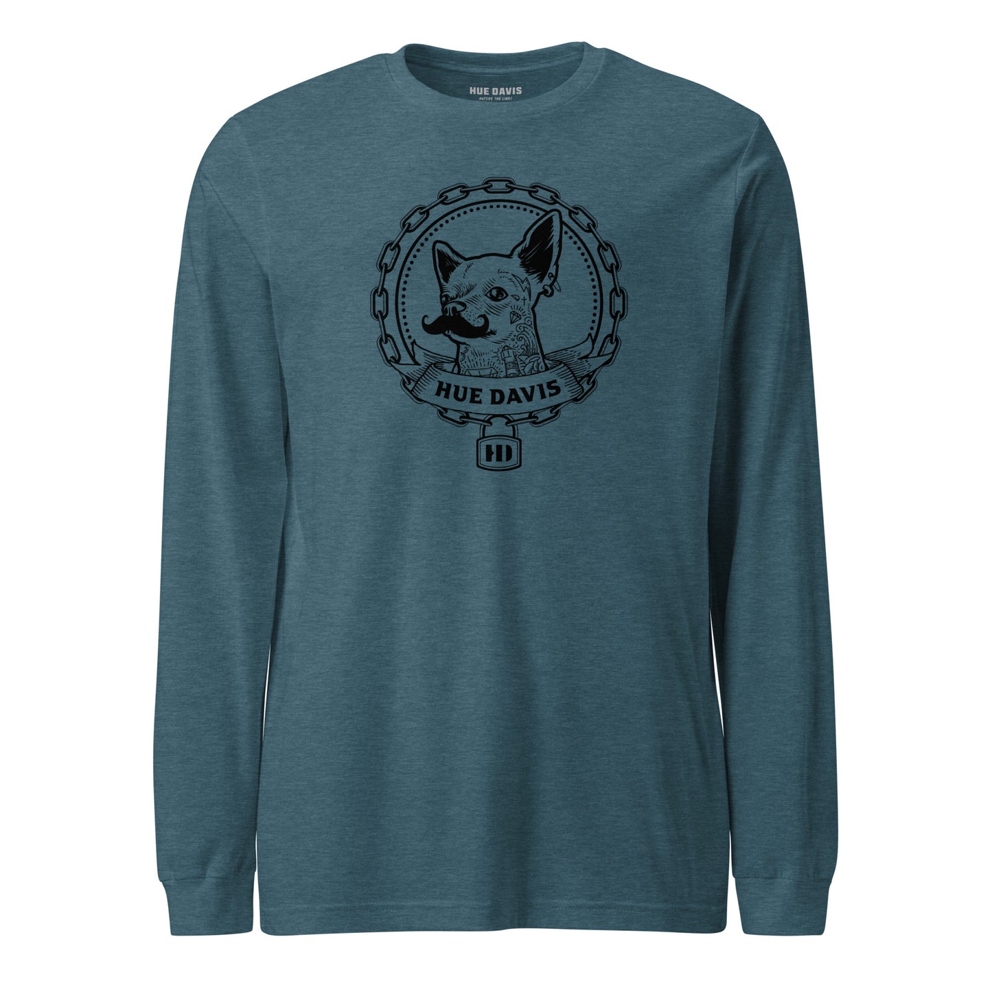 "Rebel Pooch" - Long Sleeve Tee - Regular Fit