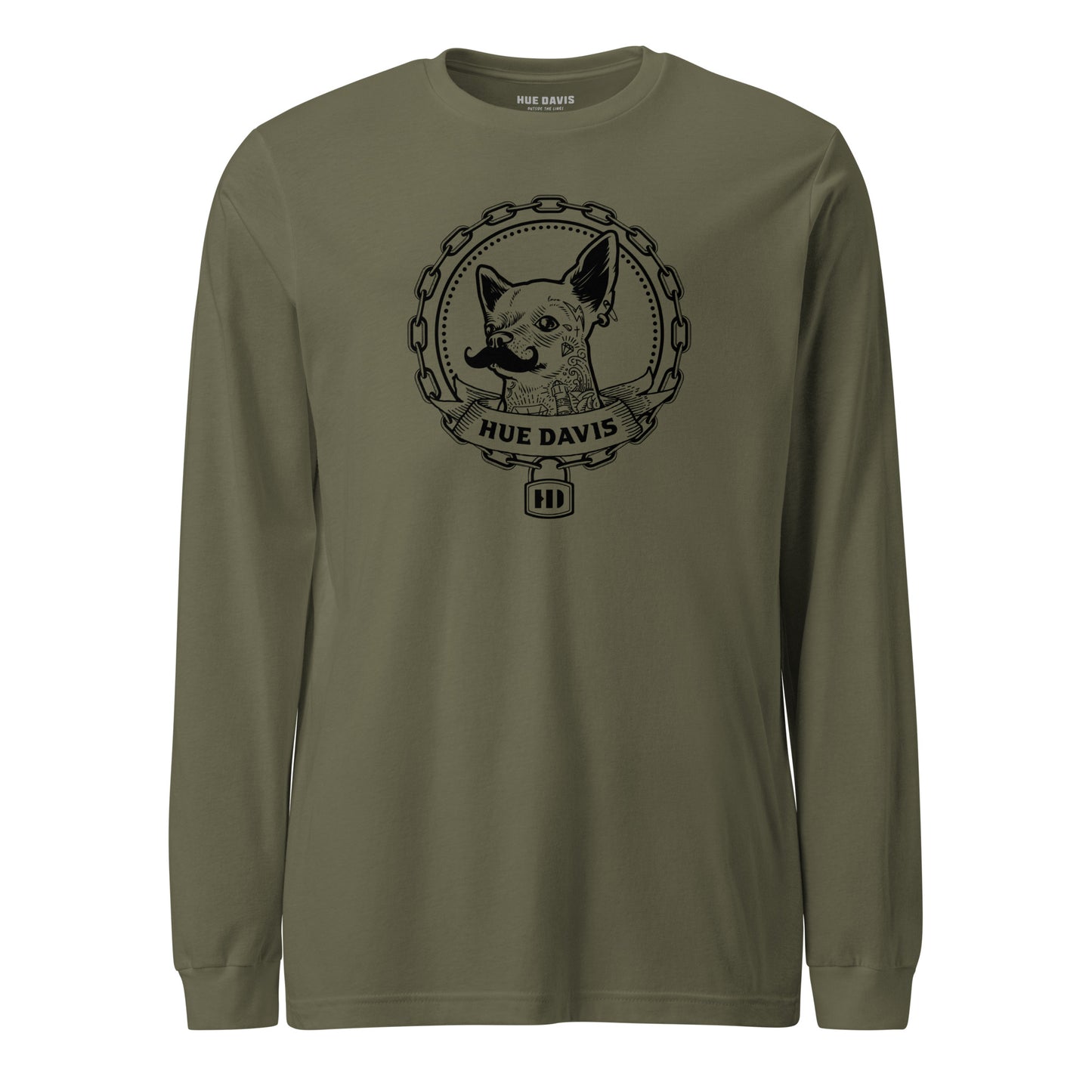 "Rebel Pooch" - Long Sleeve Tee - Regular Fit