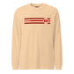 "Triad" - RED - Long Sleeve Tee - Regular Fit