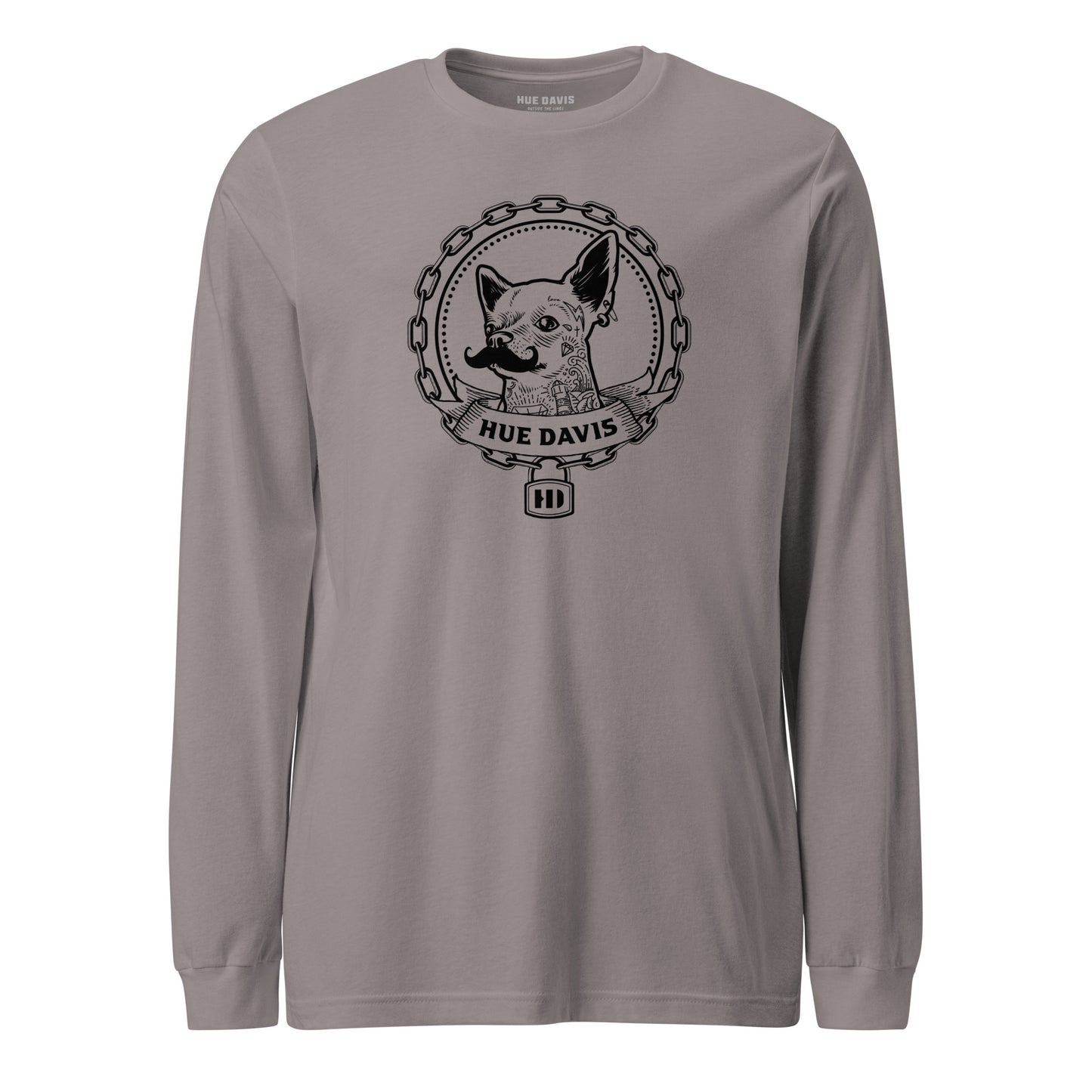 "Rebel Pooch" - Long Sleeve Tee - Regular Fit