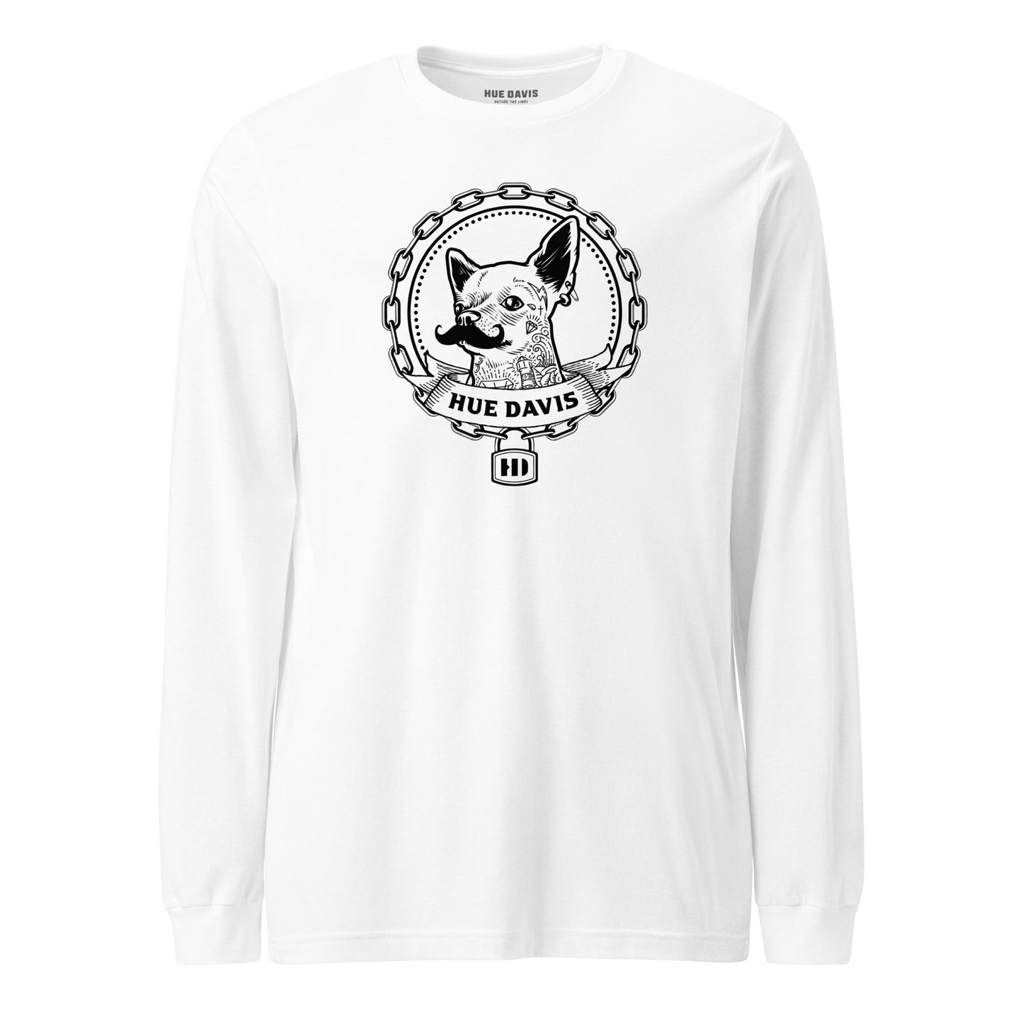 "Rebel Pooch" - Long Sleeve Tee - Regular Fit