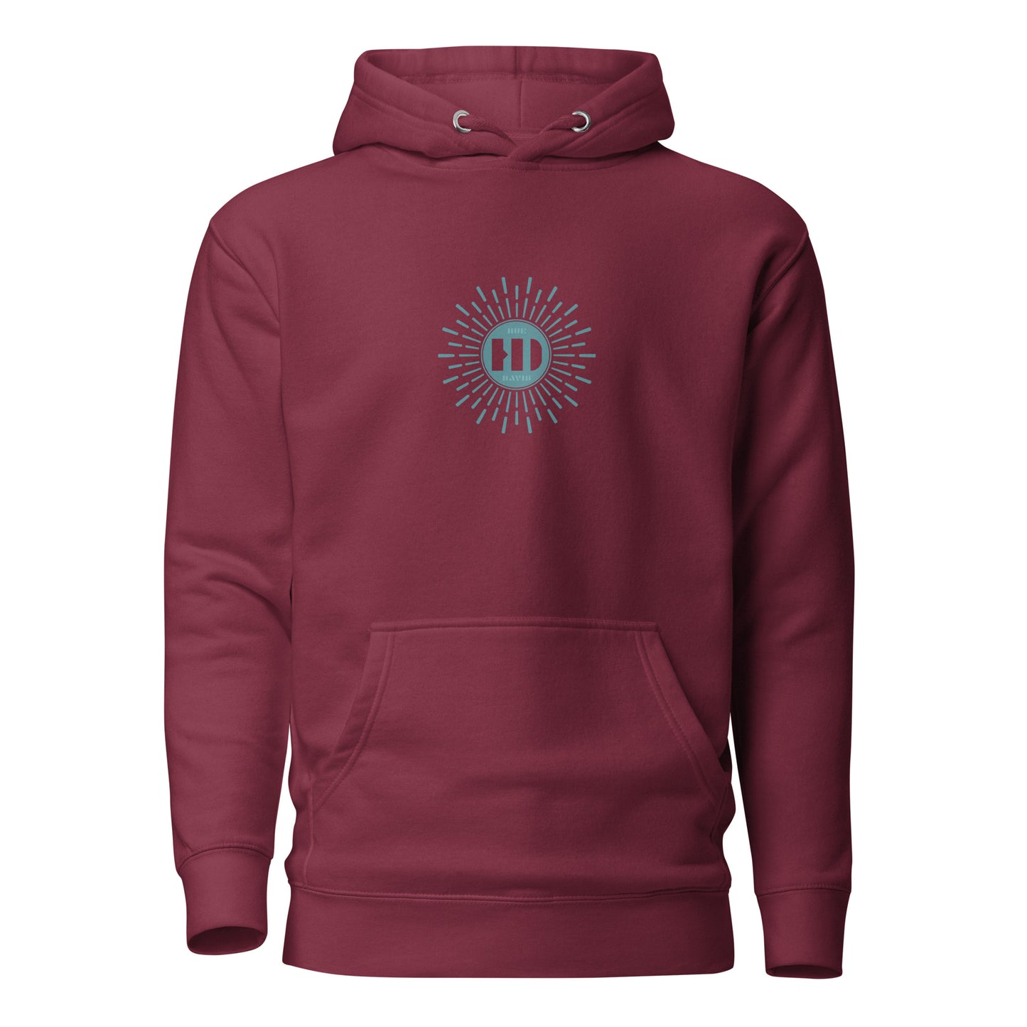 "Solstice" - Teal - Printed Design - Premium Unisex Hoodie