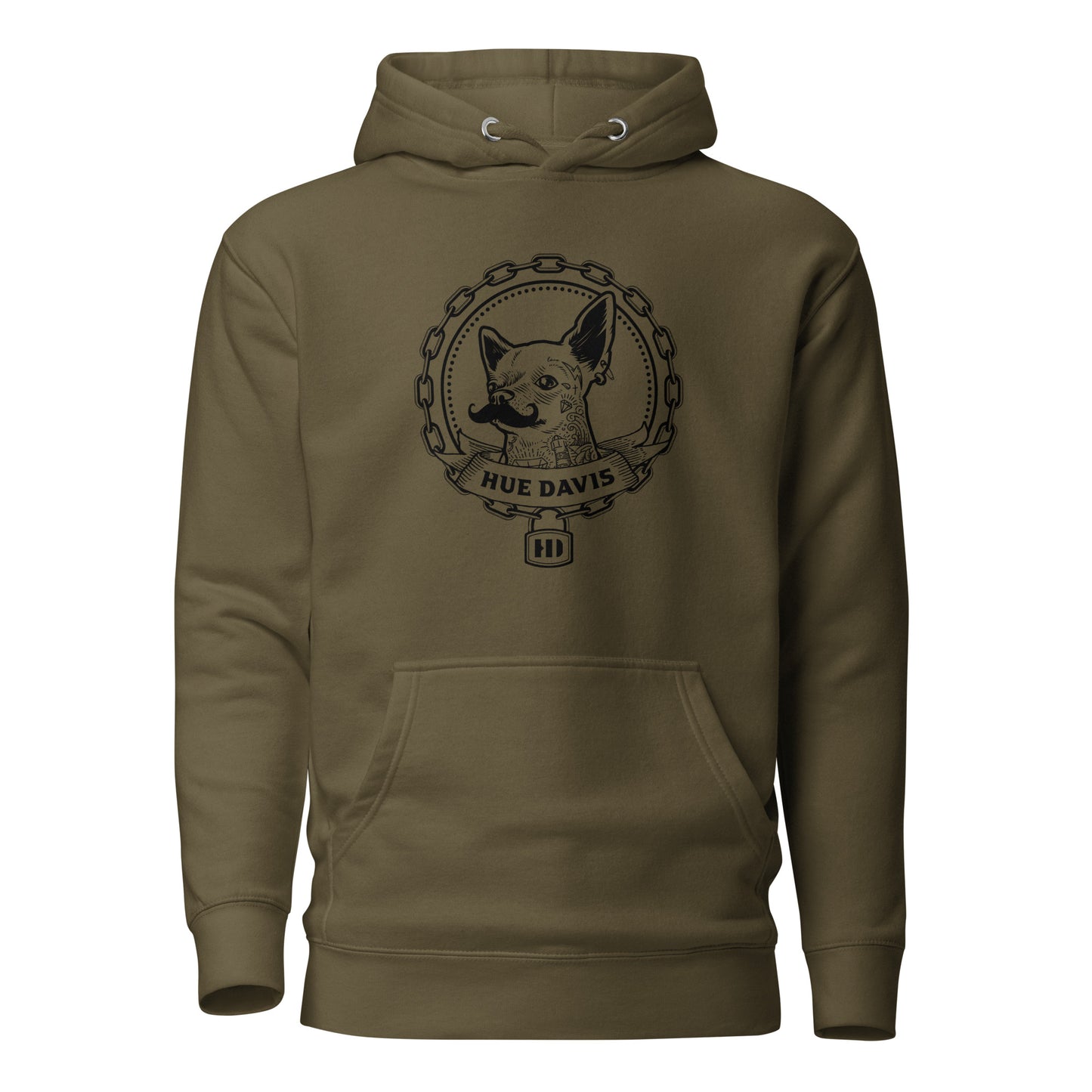 "Rebel Pooch" - Printed Design - Premium Unisex Hoodie