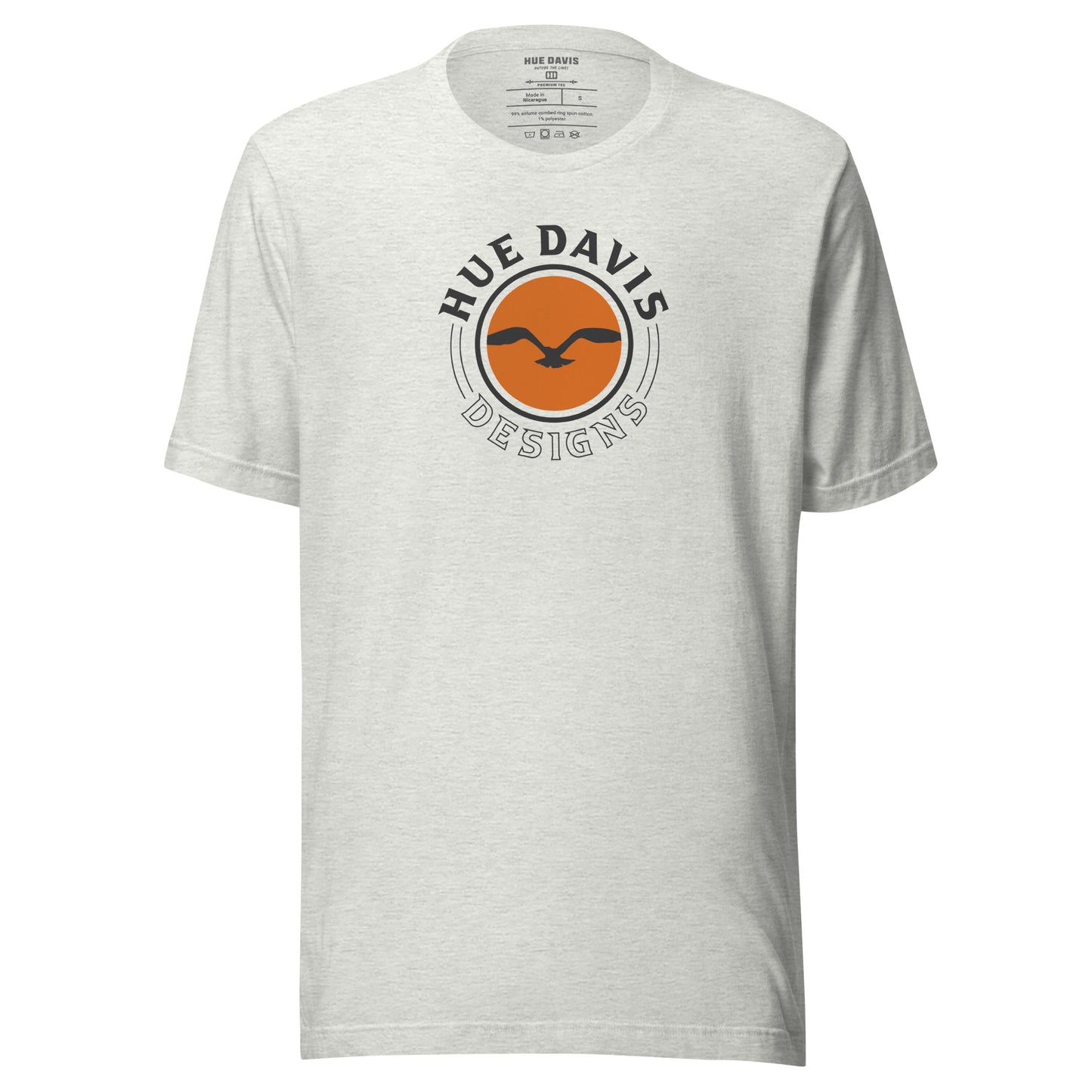 "Seagull / Face" - LT - Premium Unisex T (M)