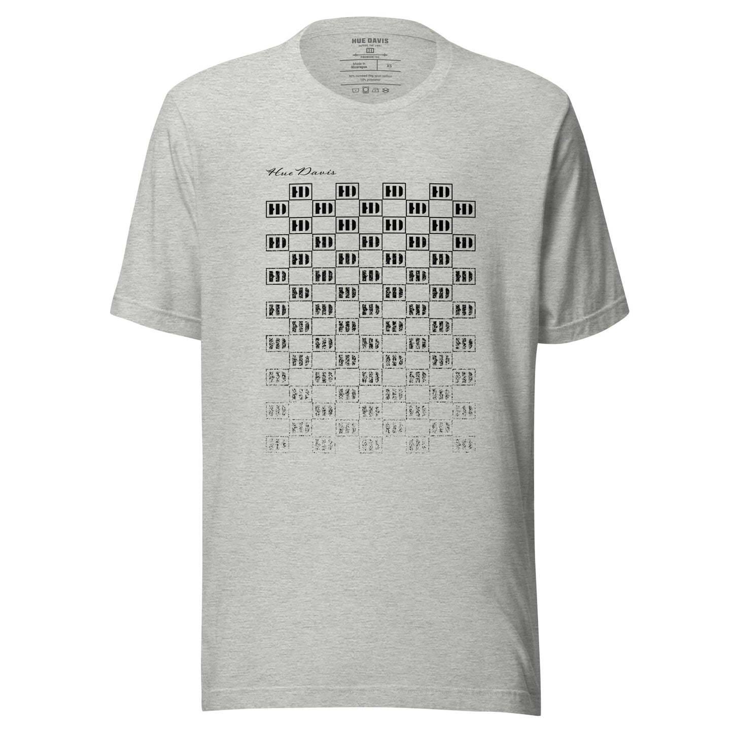 "Checker Fizzle" - Premium Unisex T