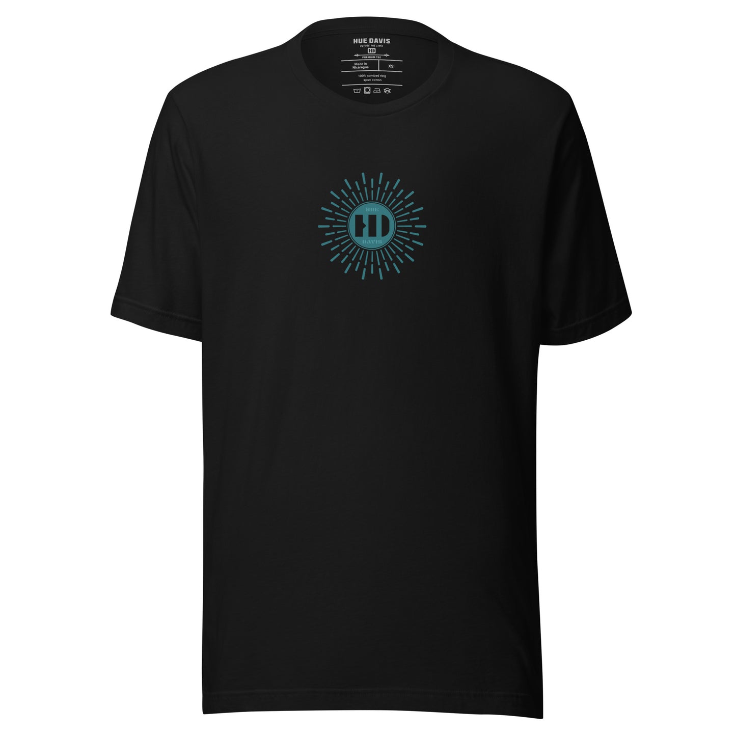 "Solstice" - Teal Print - Premium Unisex T (W)