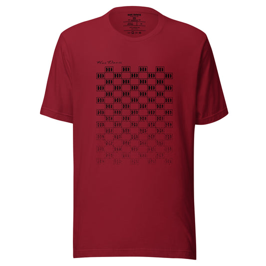 "Checker Fizzle" - Premium Unisex T