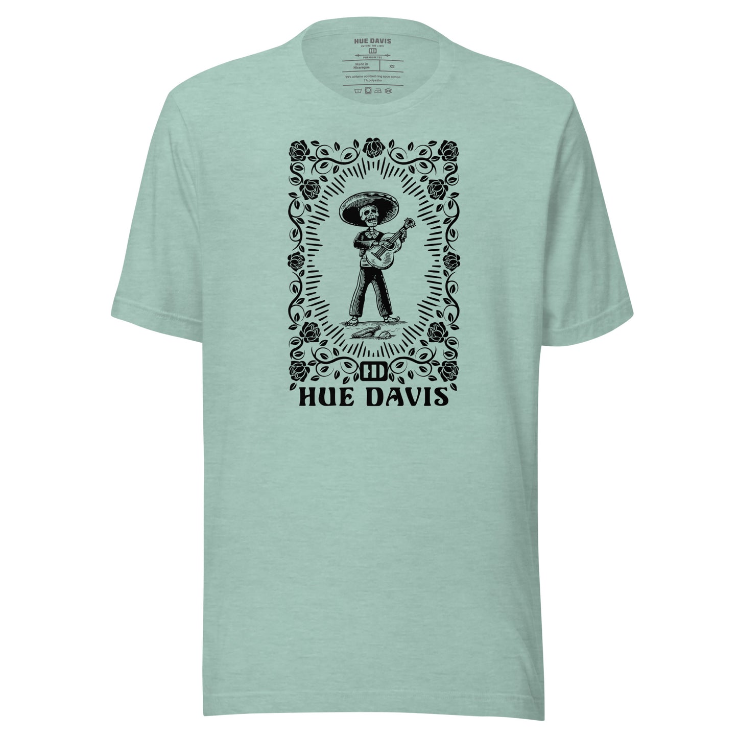 "Mariachi Man" - Black - Premium Unisex T (M)