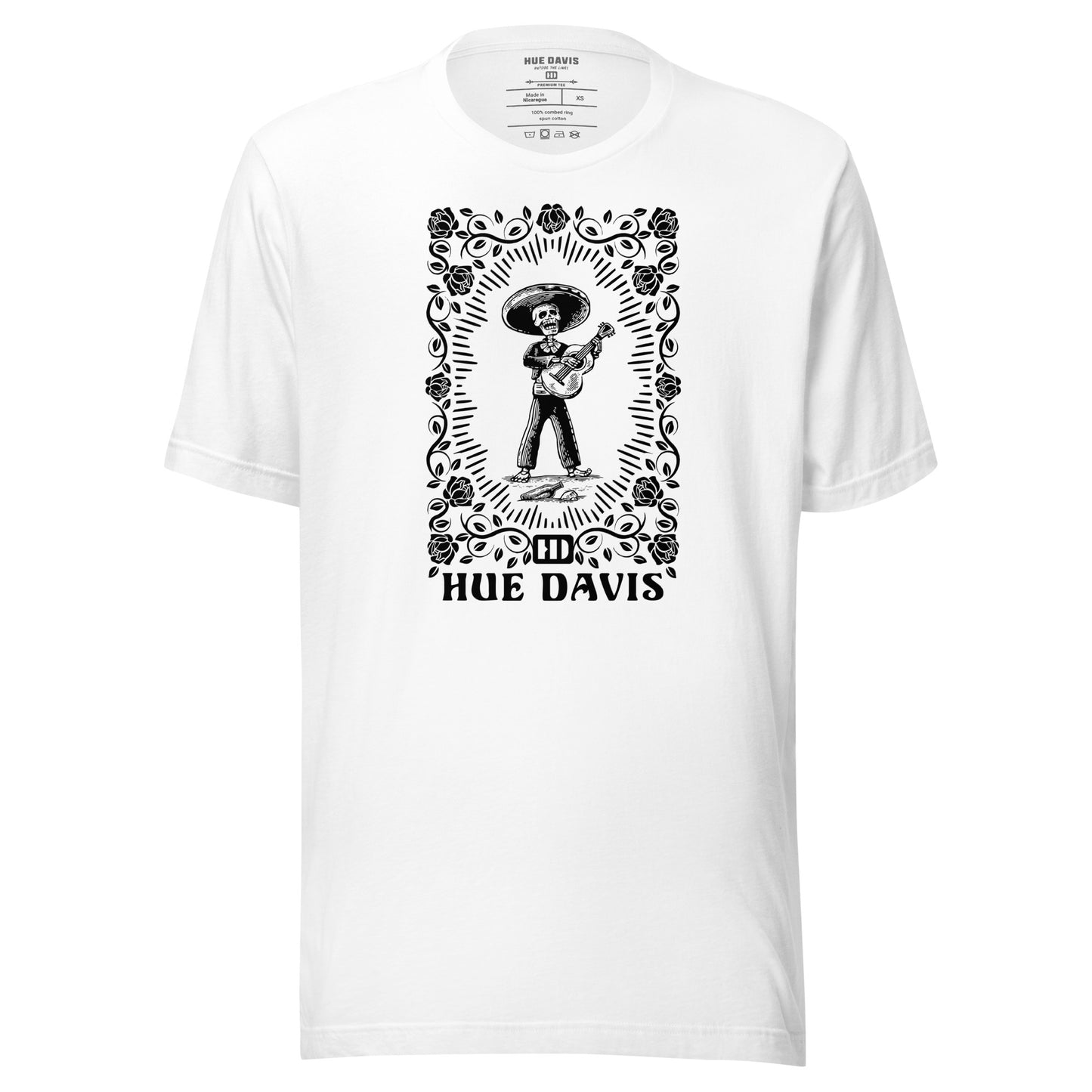 "Mariachi Man" - Black - Premium Unisex T (M)