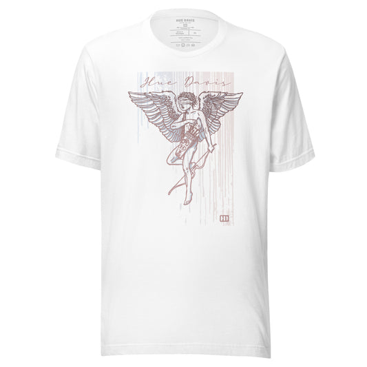 "Blindfolded Cupid" - Premium Unisex T (W)