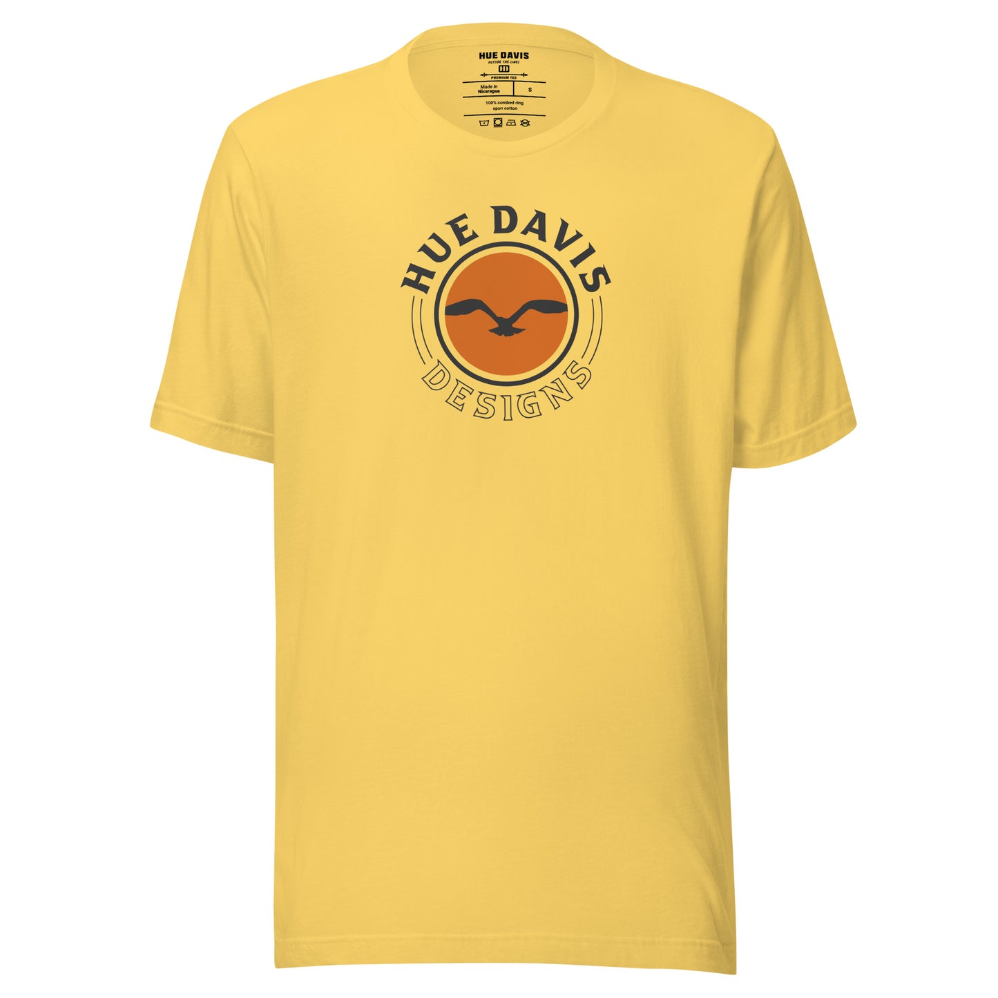 "Seagull / Face" - LT - Premium Unisex T (M)